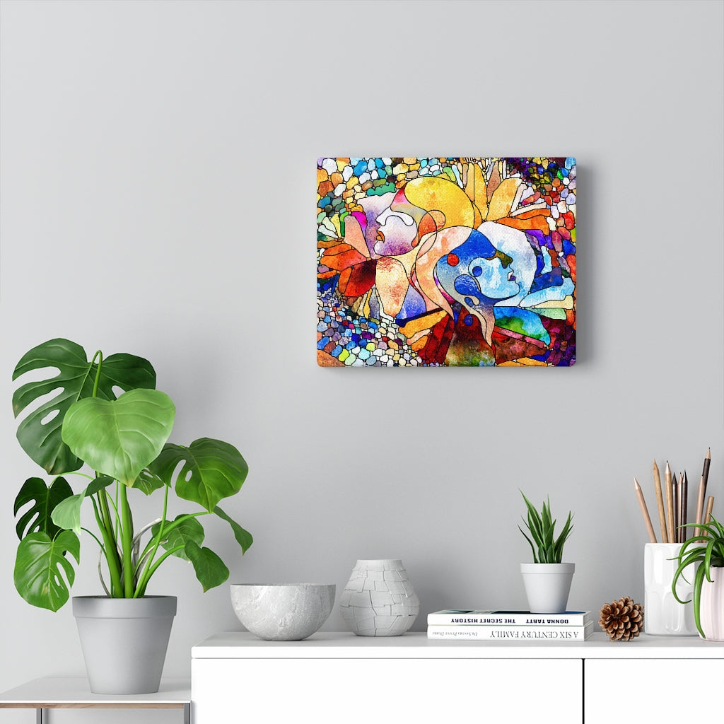 Stained Glass Multicolor Vivid
