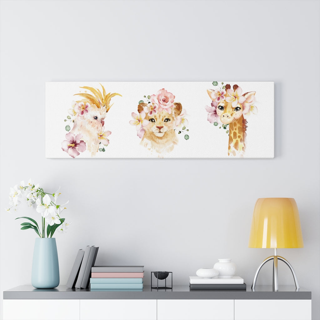 Baby Animals, Giraffe, Lion, Cockatoo