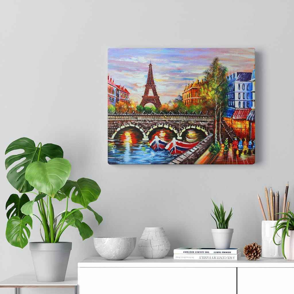 Eiffel Tower Boat View