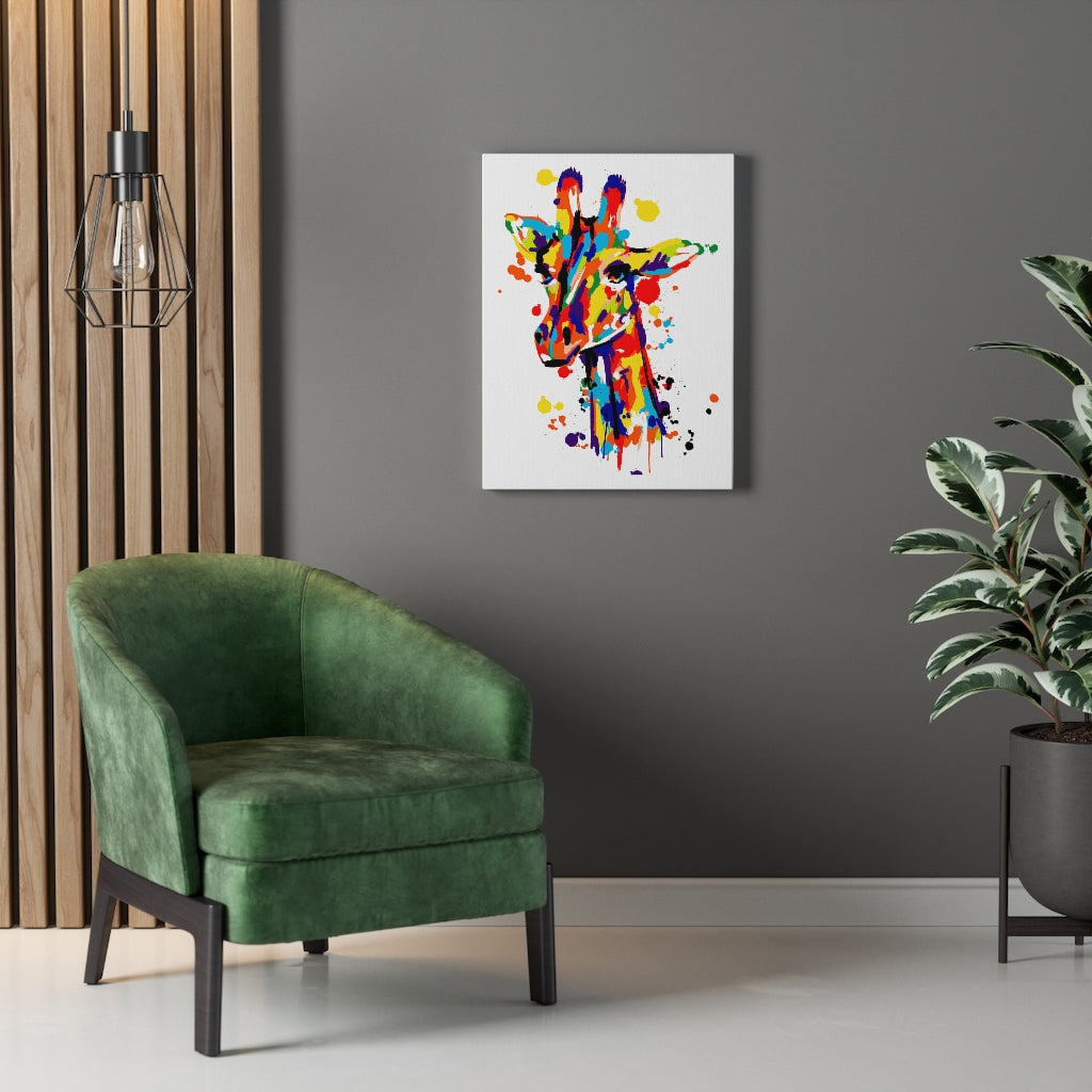 Giraffe Pop Art Vivid