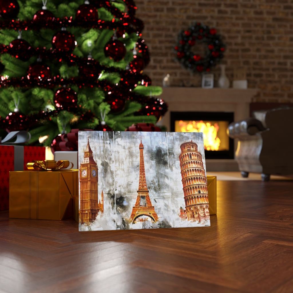 As Pretty as a Picture - Eiffel Tower, Leaning Tower of Pisa, Elizabeth Tower