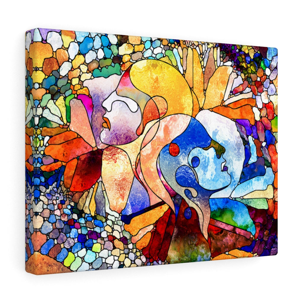 Stained Glass Multicolor Vivid