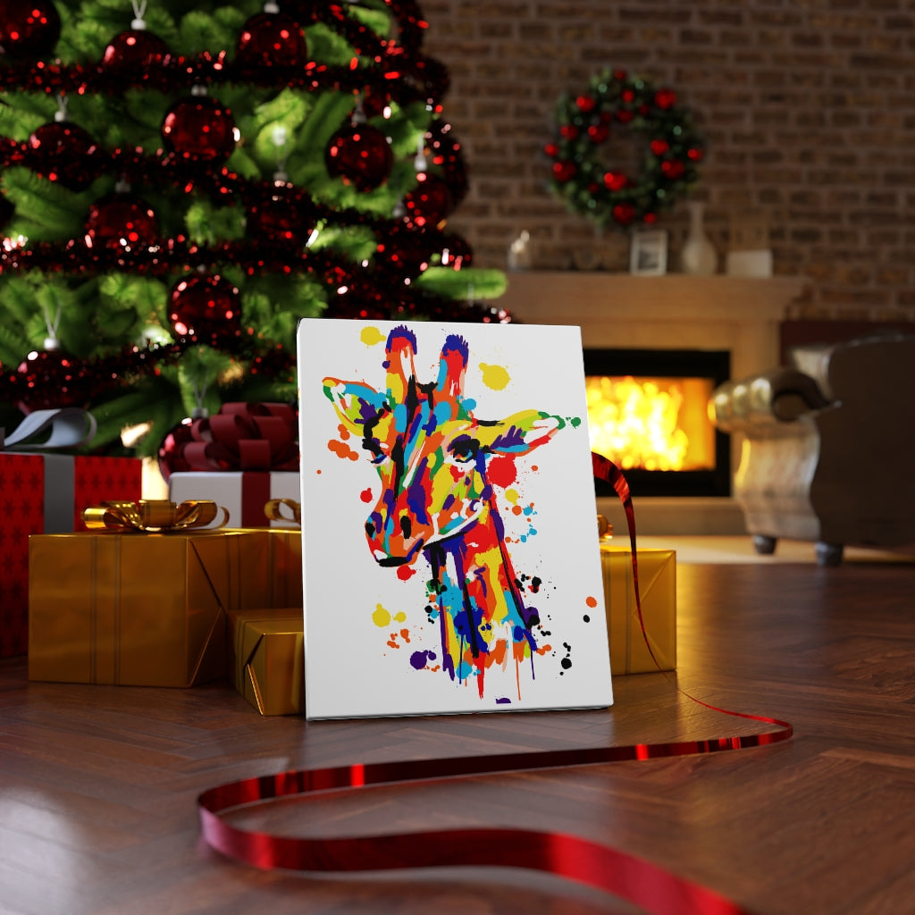 Giraffe Pop Art Vivid