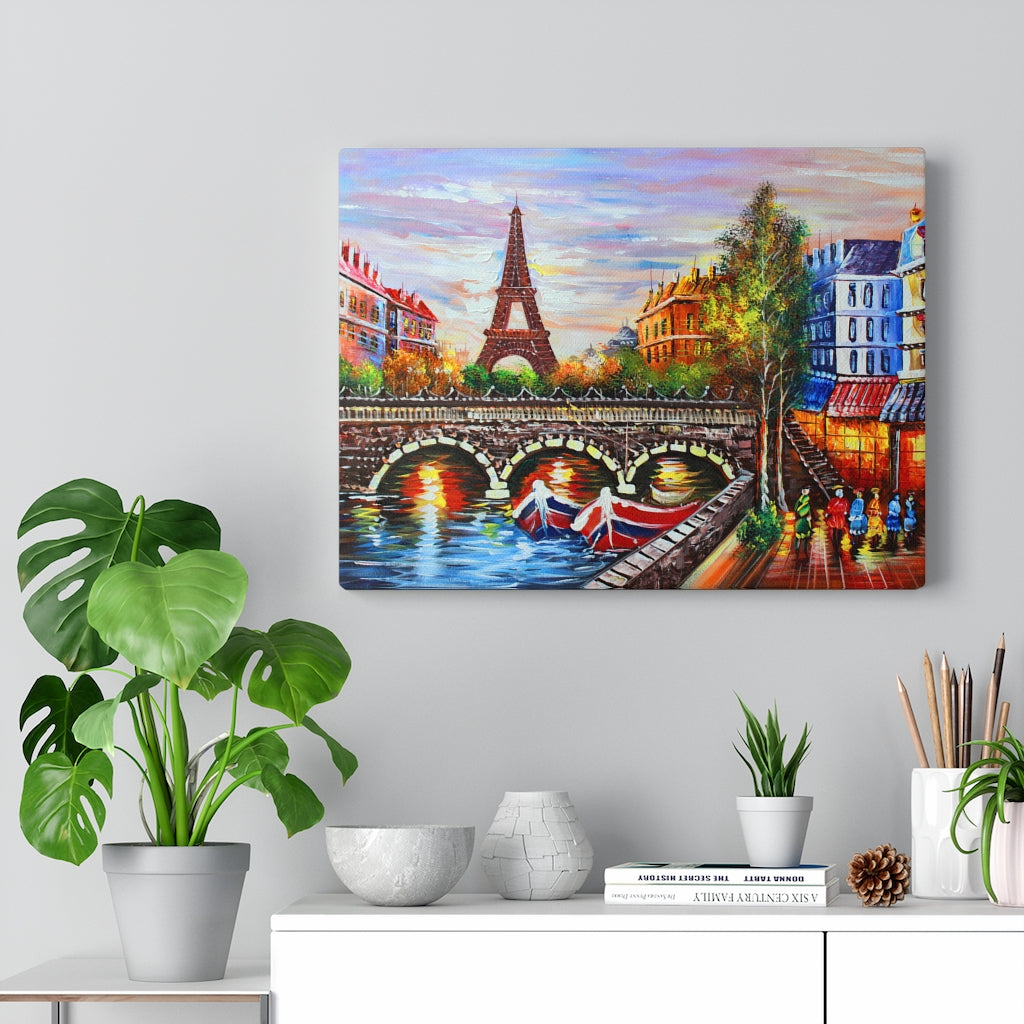 Eiffel Tower Boat View