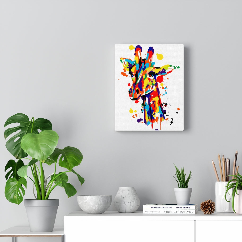 Giraffe Pop Art Vivid