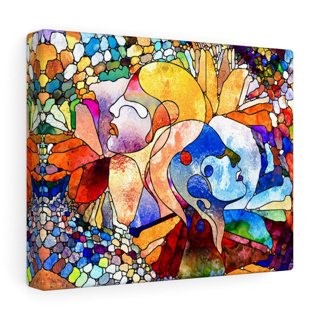 Stained Glass Multicolor Vivid
