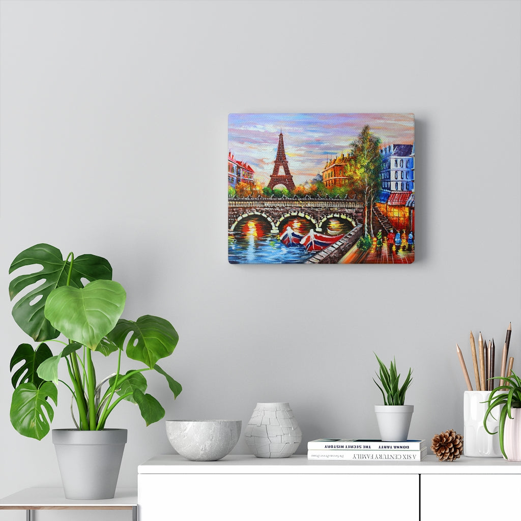 Eiffel Tower Boat View