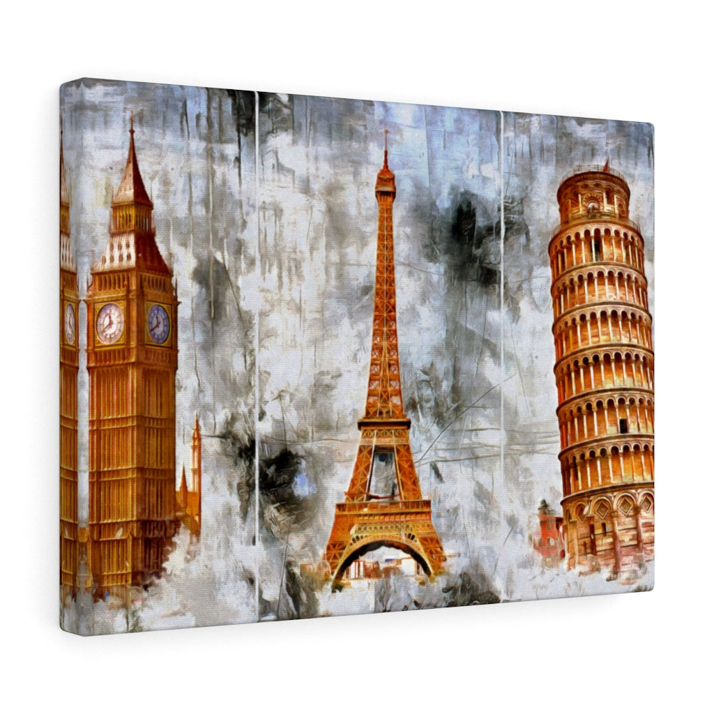 As Pretty as a Picture - Eiffel Tower, Leaning Tower of Pisa, Elizabeth Tower