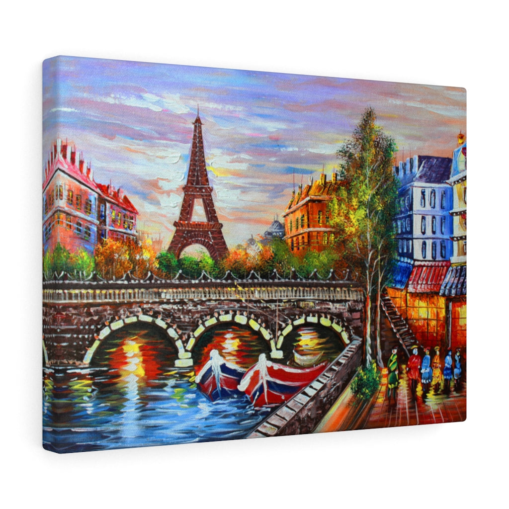 Eiffel Tower Boat View