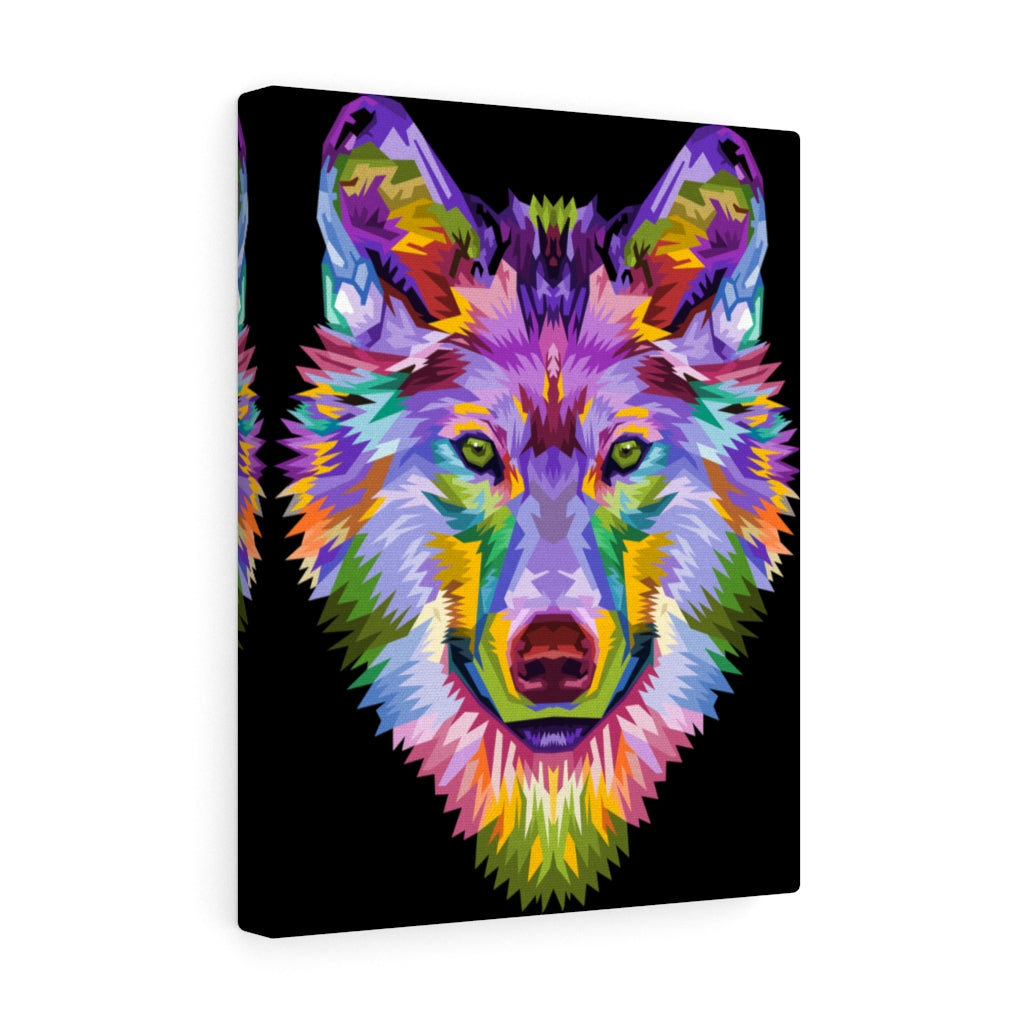 Wolf Face Vivid Art