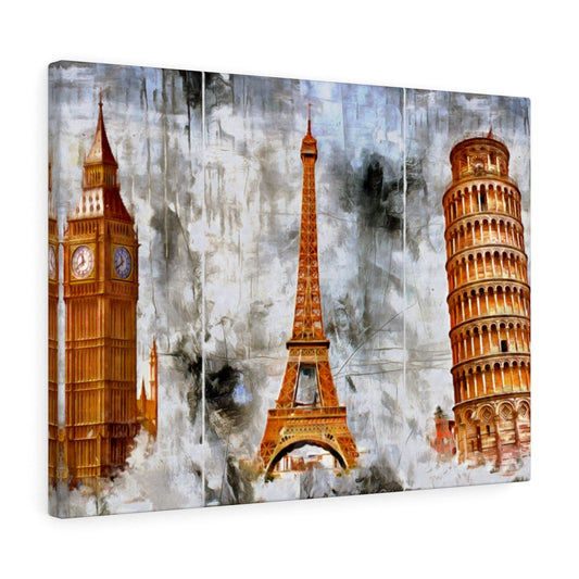 As Pretty as a Picture - Eiffel Tower, Leaning Tower of Pisa, Elizabeth Tower