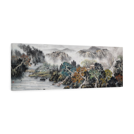 Landscape Ink & Mountain Valley