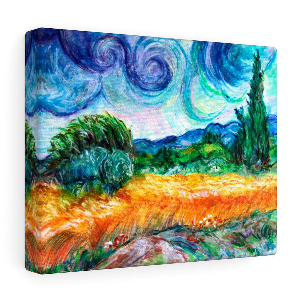 Sky Field Impressionism