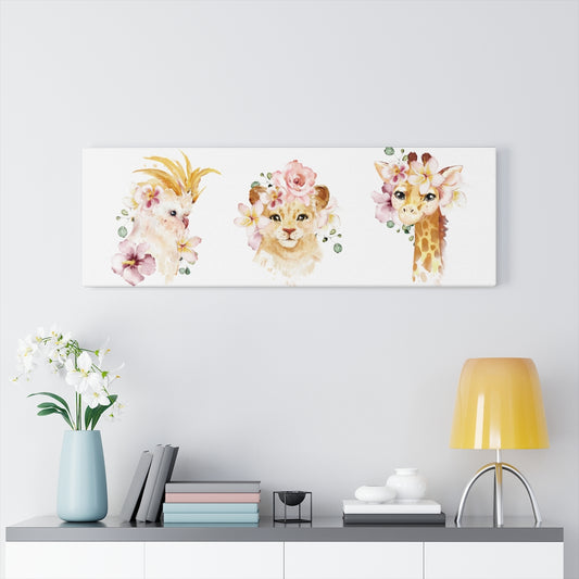 Baby Animals, Giraffe, Lion, Cockatoo