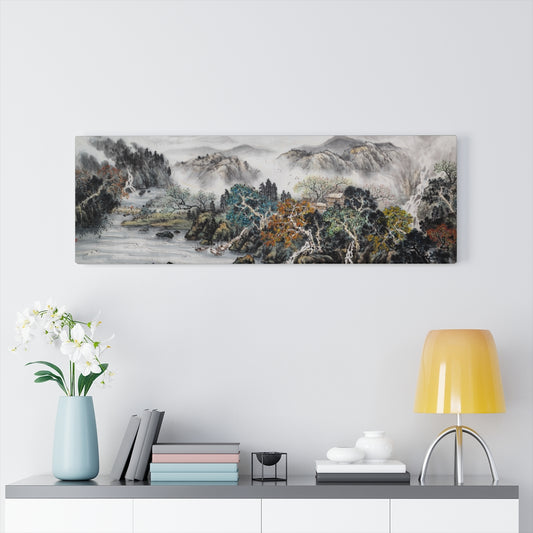 Landscape Ink & Mountain Valley