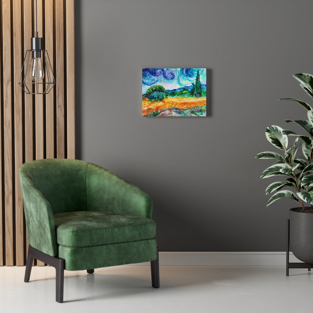 Sky Field Impressionism