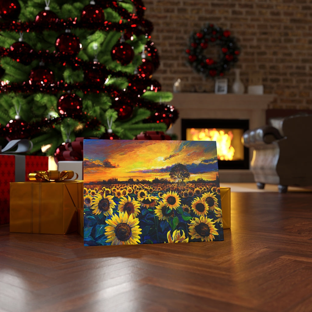 Sunflower Field Sun Landscape