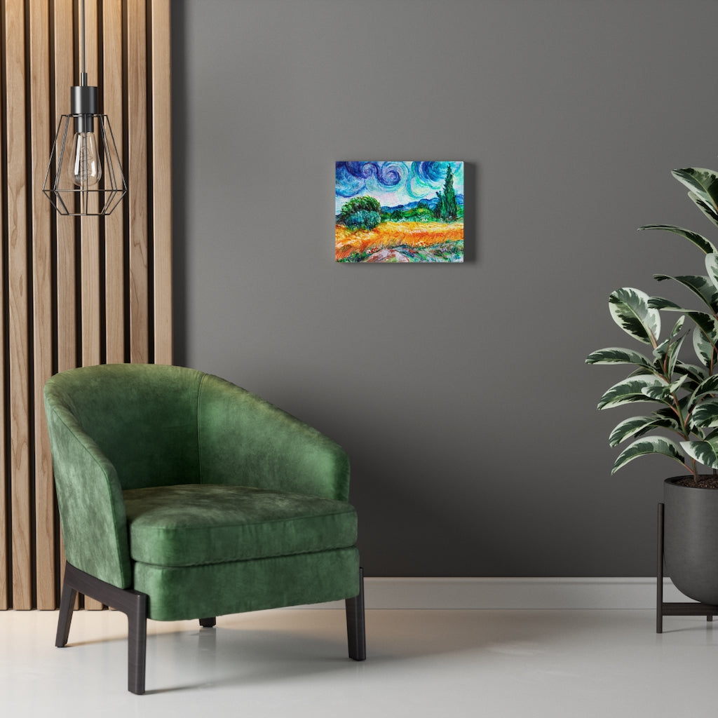 Sky Field Impressionism